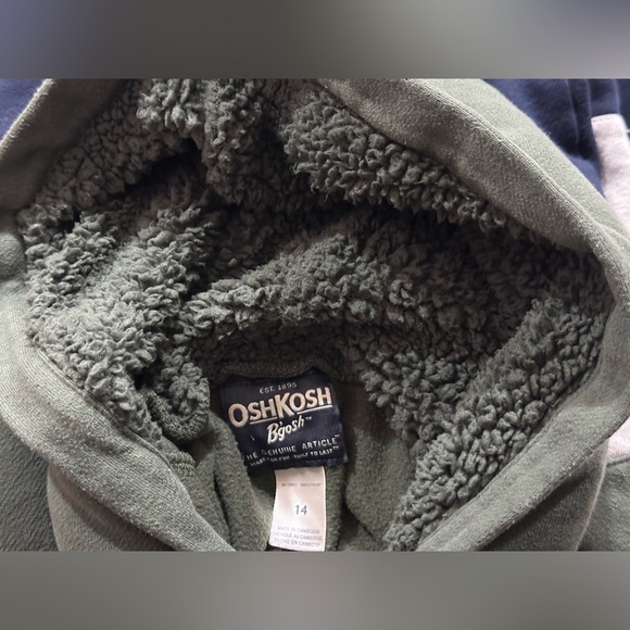 OshKosh: Boys Hoodie- Size 14 - Picture 8 of 8